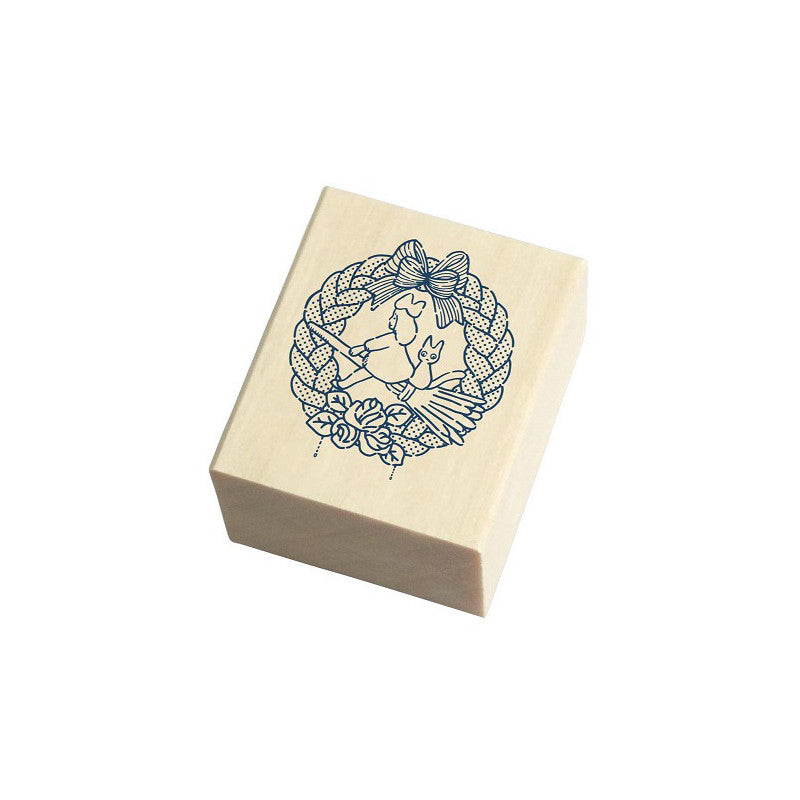 TAMPON EN BOIS COURONNE DE PAIN - KIKI LA PETITE SORCIÈRE