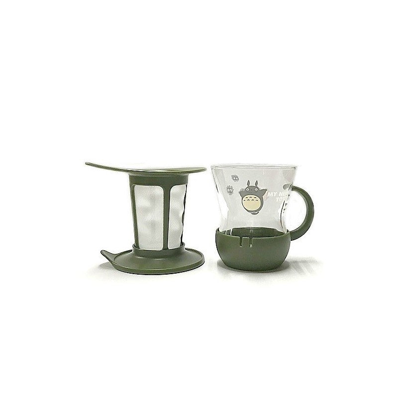 TASSE ET PASSOIRE A THE TOTORO ET NOIRAUDE – MON VOISIN TOTORO