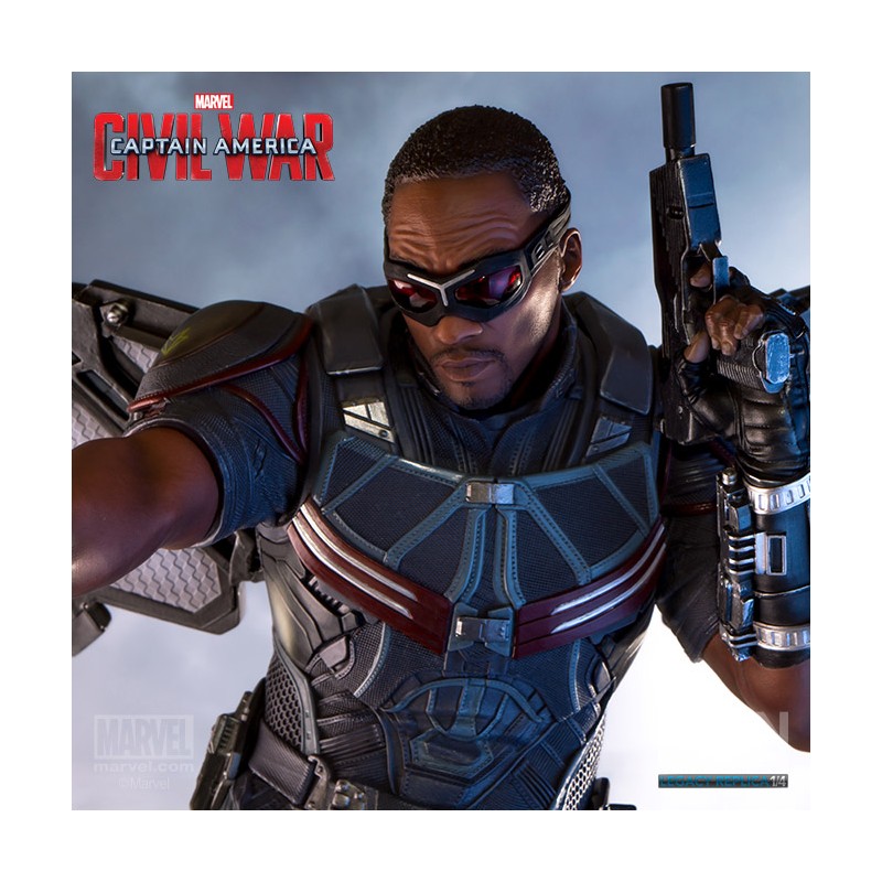 THE FALCON 1/4 STATUE - CACW - IRON STUDIOS