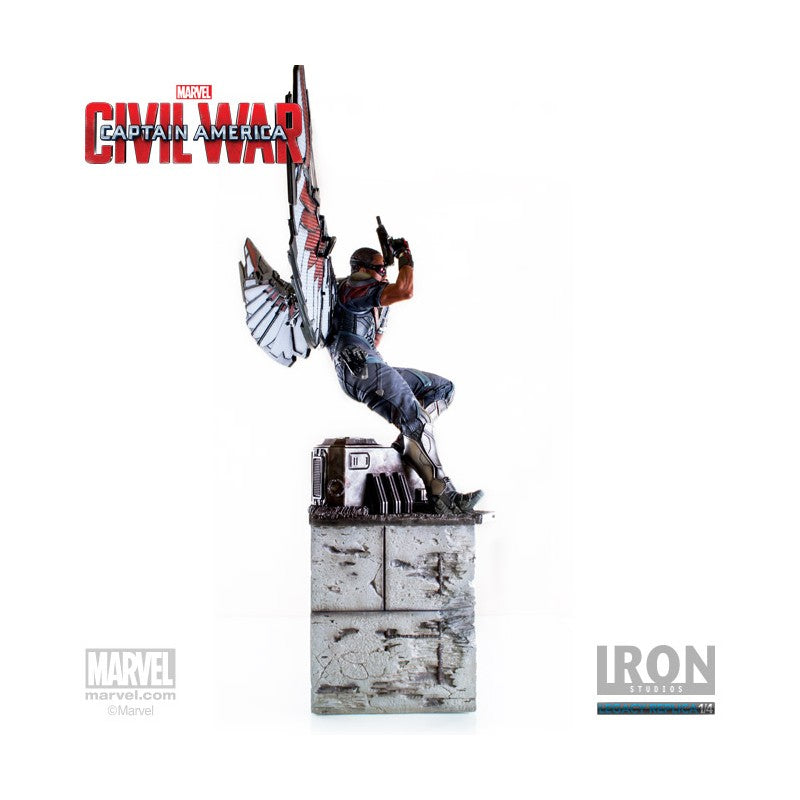 THE FALCON 1/4 STATUE - CACW - IRON STUDIOS