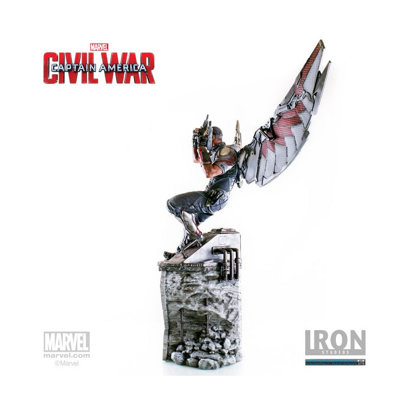 THE FALCON 1/4 STATUE - CACW - IRON STUDIOS