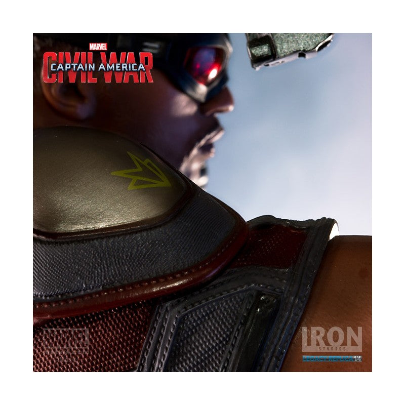 THE FALCON 1/4 STATUE - CACW - IRON STUDIOS