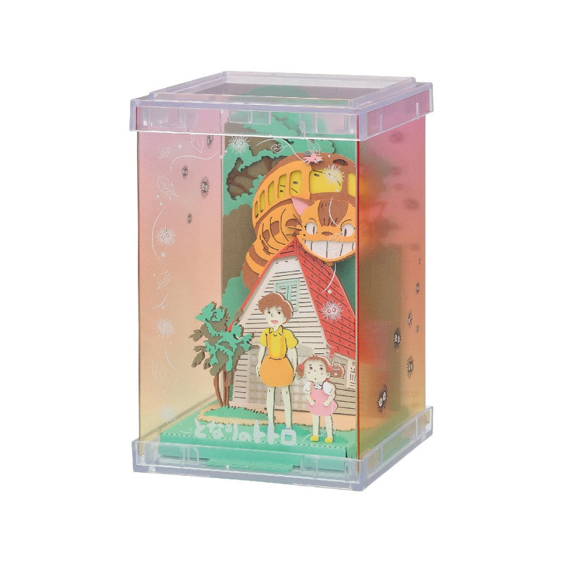 THÉÂTRE DE PAPIER CUBE MERCI CHATBUS- MON VOISIN TOTORO