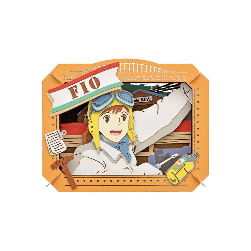 THÉÂTRE DE PAPIER FIO - PORCO ROSSO