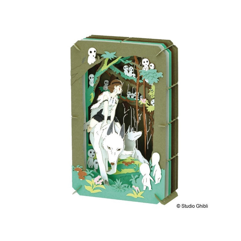 THÉÂTRE DE PAPIER LA FORÊT OÙ VIVENT LES KODAMA - PRINCESSE MONONOKÉ