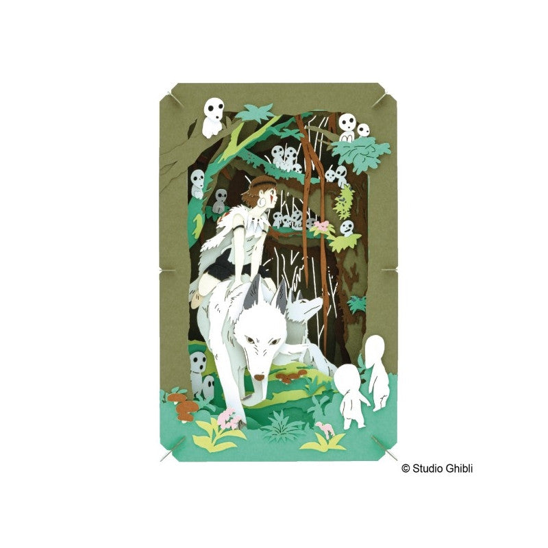 THÉÂTRE DE PAPIER LA FORÊT OÙ VIVENT LES KODAMA - PRINCESSE MONONOKÉ