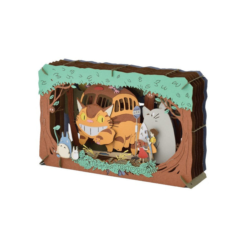 THÉÂTRE DE PAPIER L’ARRIVÉE DU CHATBUS - MON VOISIN TOTORO