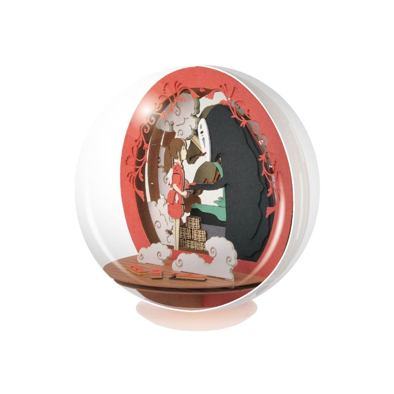 THÉÂTRE DE PAPIER SPHÈRE CADEAU DE NO-FACE - LE VOYAGE DE CHIHIRO