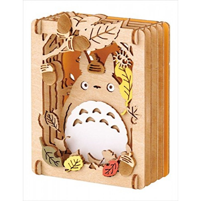 THÉÂTRE DE PAPIER STYLE BOIS TOTORO FORÊT - MON VOISIN TOTORO