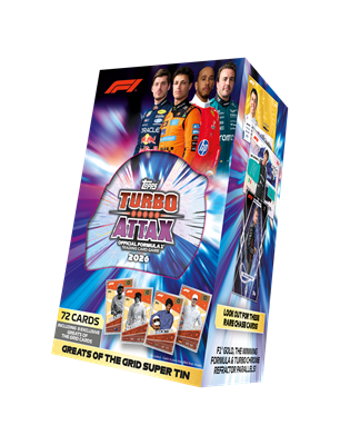 TOPPS - F1 Turbo Attax 26/27- Super Tin