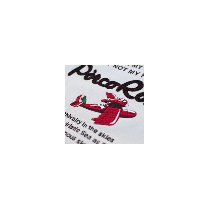 TOTE BAG BRODÉ HYDRAVION - PORCO ROSSO