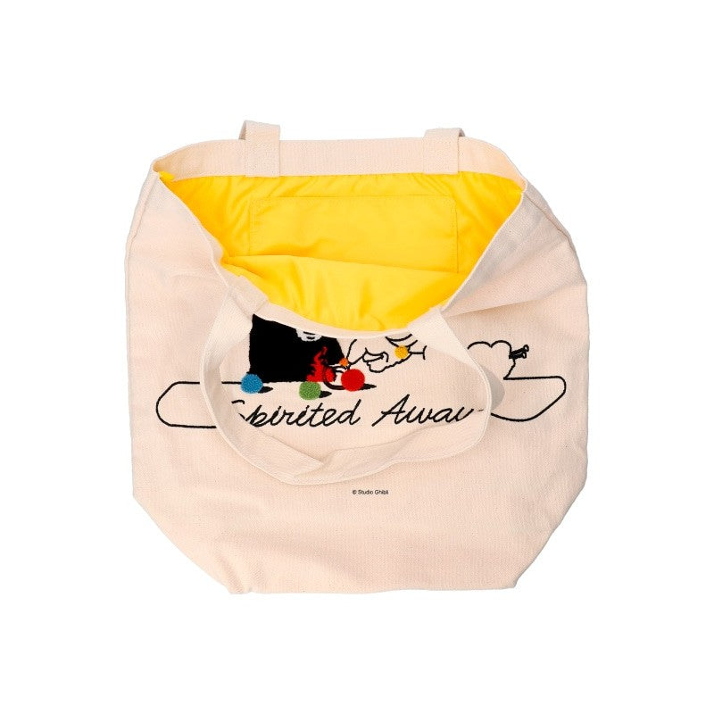 TOTE BAG BRODÉ NO FACE TRICOTANT - LE VOYAGE DE CHIHIRO