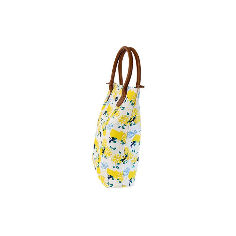 TOTE BAG JIJI CITRON - KIKI LA PETITE SORCIÈRE