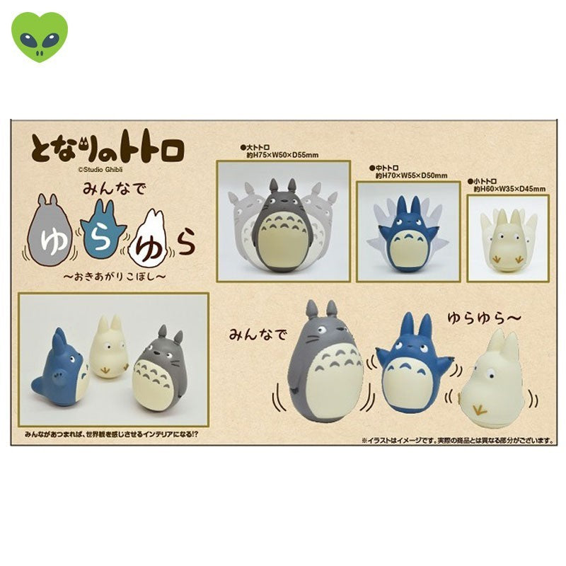 TROIS FIGURINES À COLLECTIONNER TOTORO - MON VOISIN TOTORO