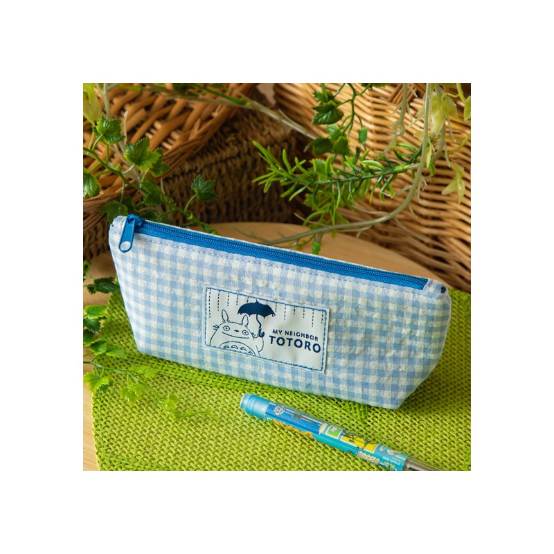 TROUSSE BLEUE À CARREAUX - MON VOISIN TOTORO