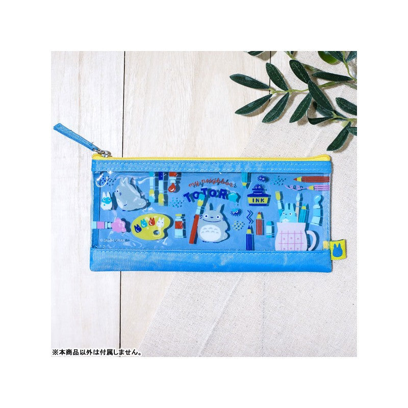 TROUSSE TRANSPARENTE BLEUE - MON VOISIN TOTORO