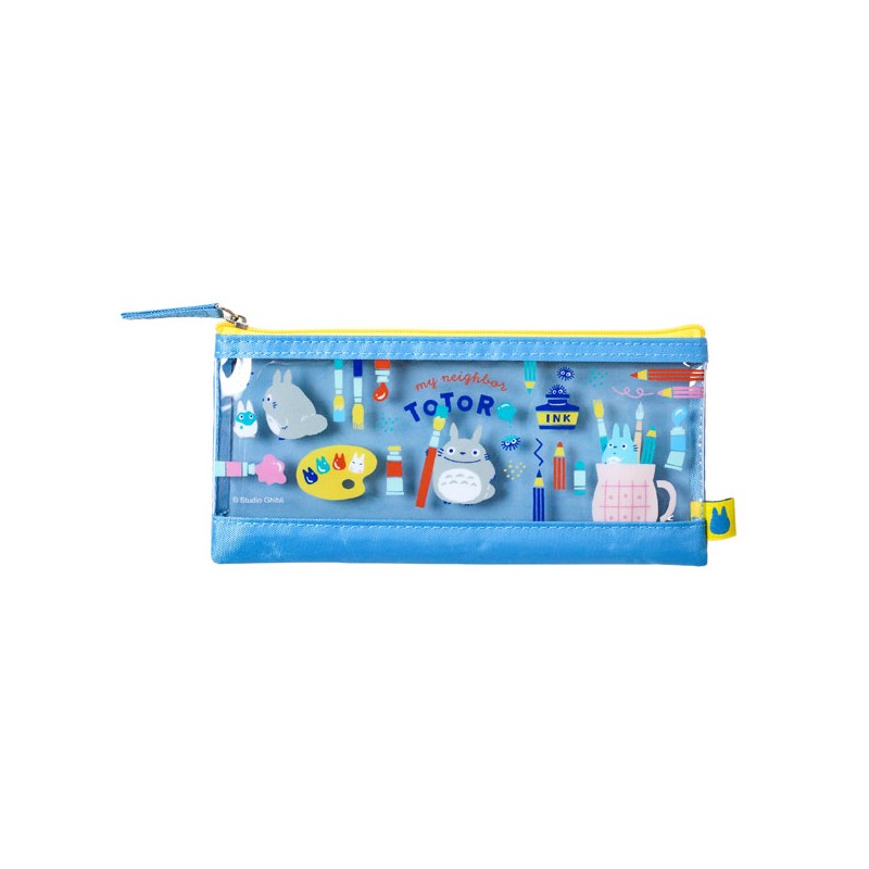TROUSSE TRANSPARENTE BLEUE - MON VOISIN TOTORO