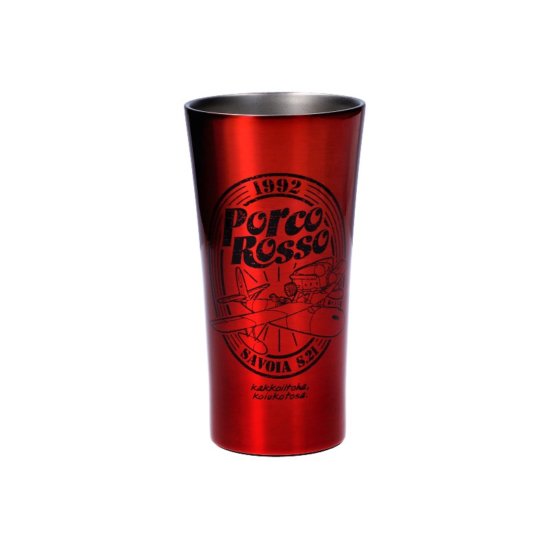 TUMBLER METAL 400 ML QUI EST INCROYABLE ? - PORCO ROSSO