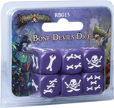 Rum & Bones : Confrérie Démons Osseux (Set de Dés)