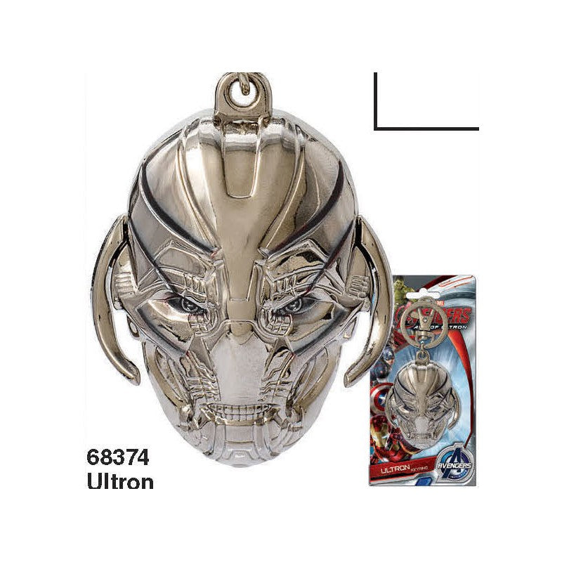 ULTRON HEAD METAL KEYRING