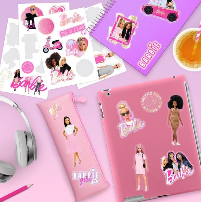 Barbie - Gadget Decals - flash vidéo
