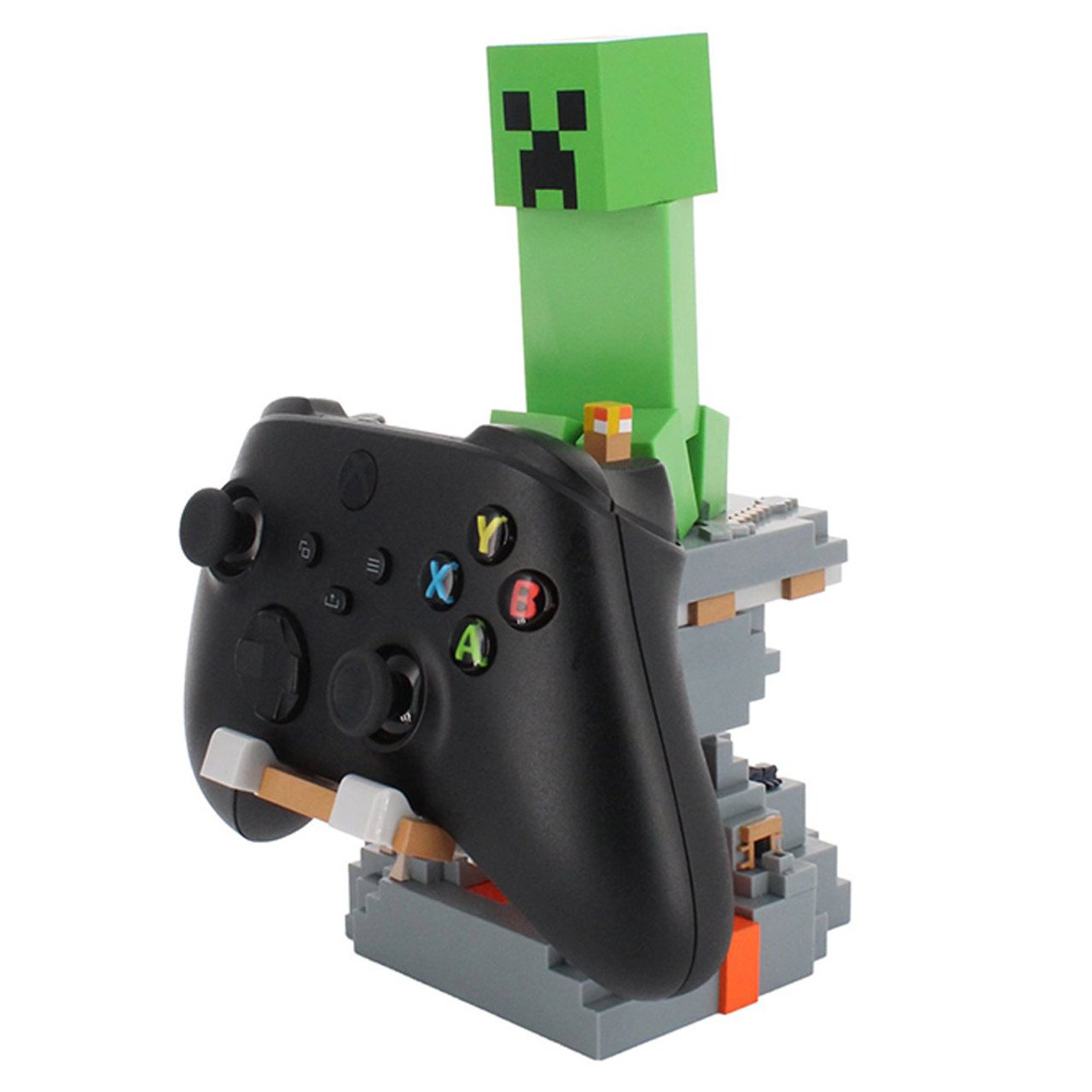 Cable Guys R.E.S.T - Minecraft - Creeper Support pour Téléphone et Manette - flash vidéo