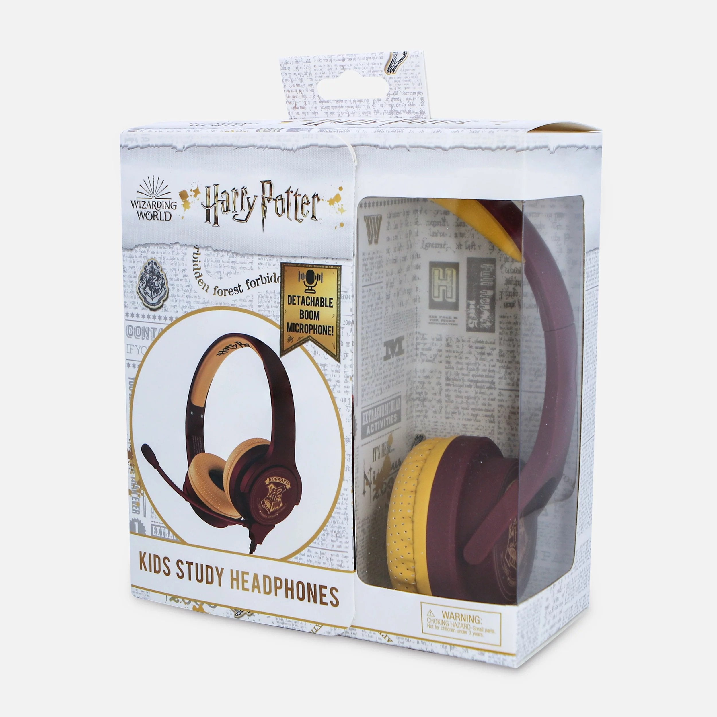 Harry Potter - Casque interactif Blason de Poudlard pour enfants avec microphone - flash vidéo