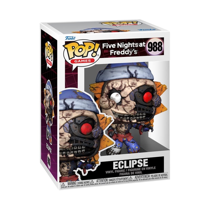 Funko Pop! Games: Five Nights at Freddy's: Security Breach Ruin - Eclipse - flash vidéo