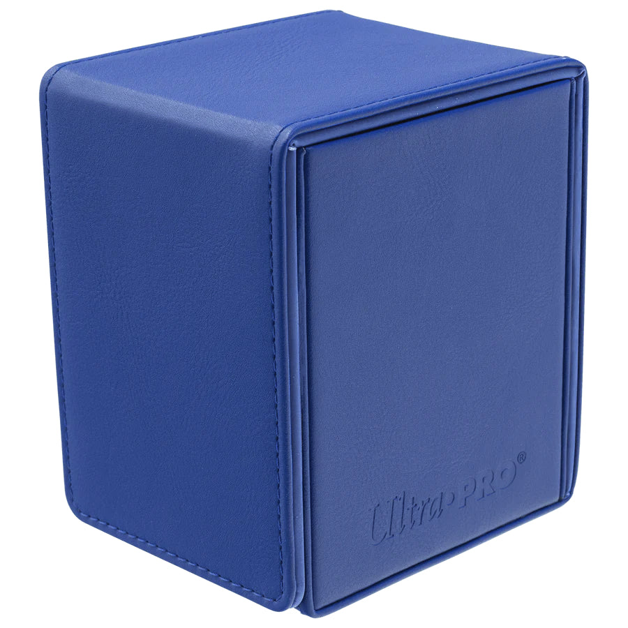 Ultra Pro - Vivid Alcove Flip Deck Box : Bleue - flash vidéo
