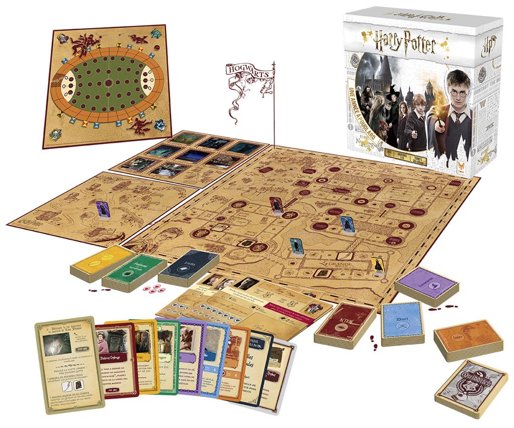 Harry Potter - Une Année à Poudlard - Le Jeu de Plateau - flash vidéo