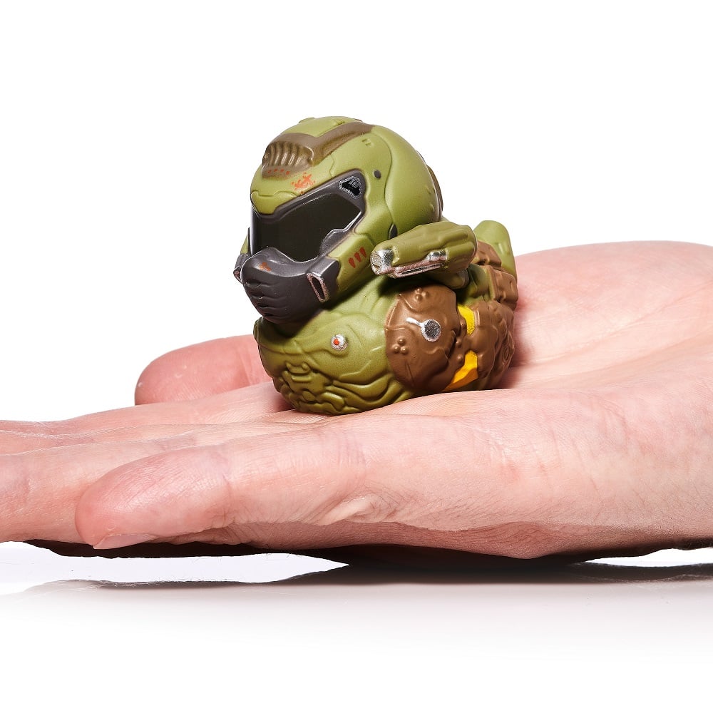 Numskull - Mini TUBBZ Canard de bain - Doom - Doomguy (Édition baignoire) - 8cm - flash vidéo