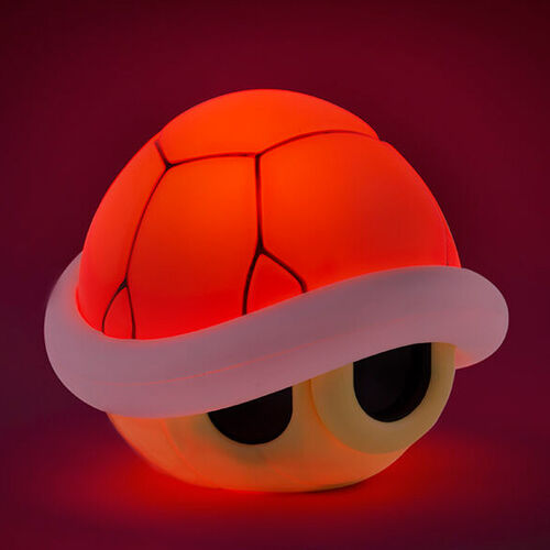Nintendo - Lampe carapace rouge de Mario Kart avec son - flash vidéo