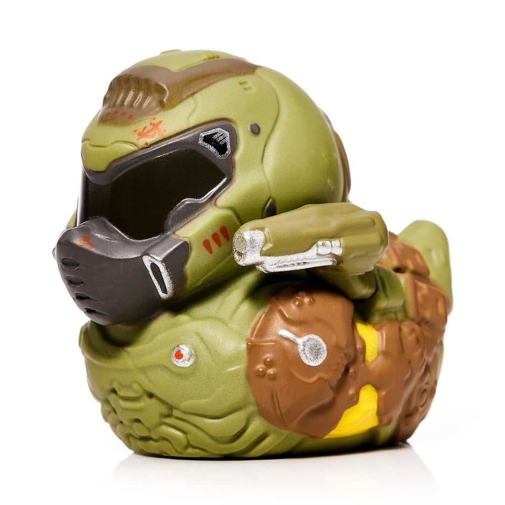 Numskull - Mini TUBBZ Canard de bain - Doom - Doomguy (Édition baignoire) - 8cm - flash vidéo