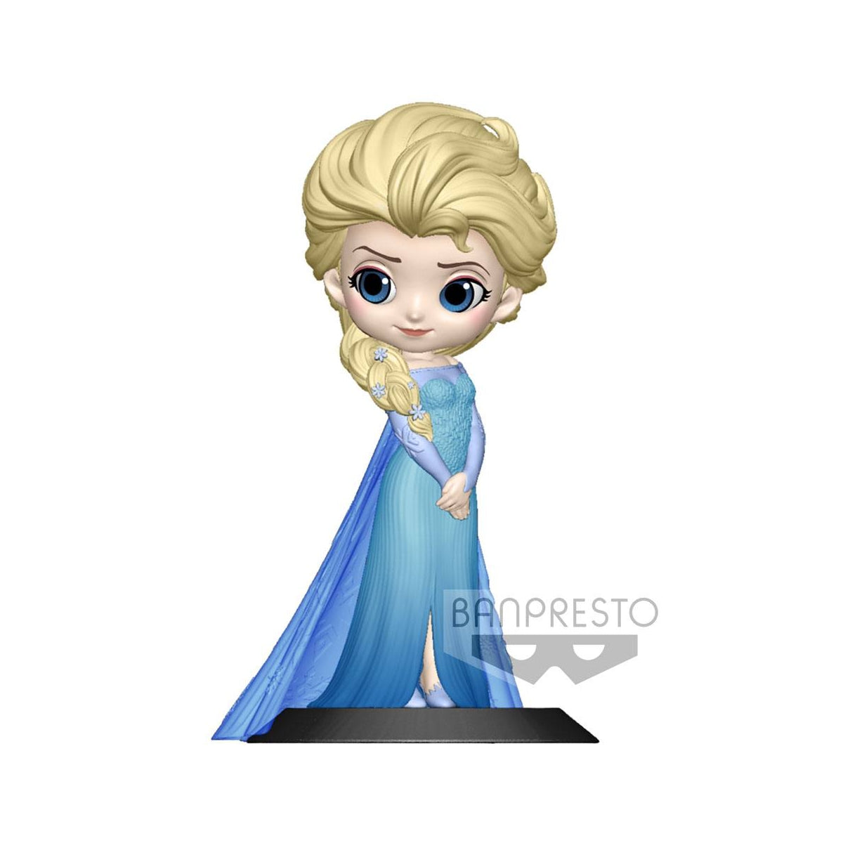 Disney Characters - Q Posket Elsa ver.A Figure 14cm - Reproduction - flash vidéo
