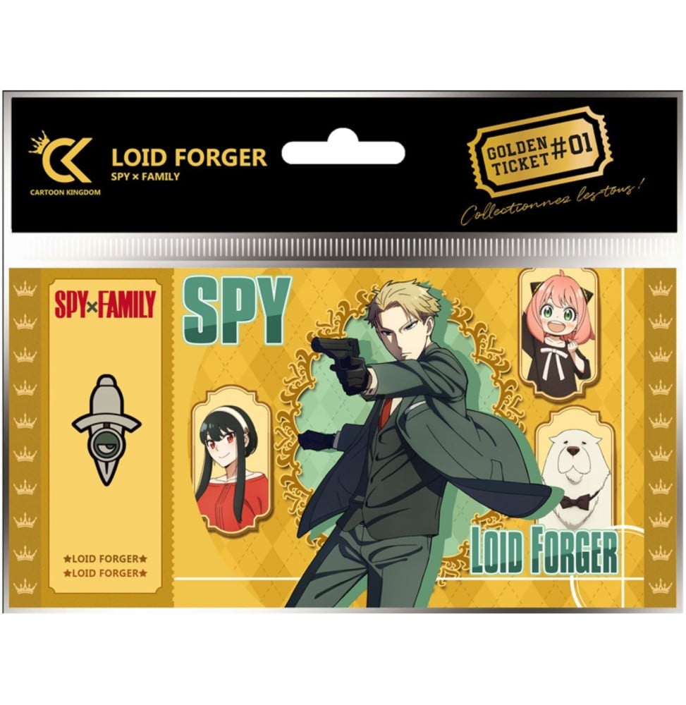Cartoon Kingdom - Spy × Family - Loid Forger Golden Ticket #01 - flash vidéo