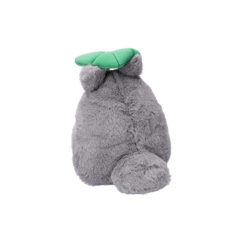 Ghibli - Mon Voisin Totoro - Peluche Nakayoshi Totoro Big avec feuille - flash vidéo