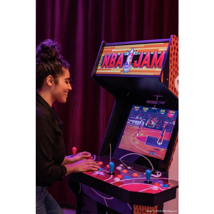 Arcade1Up - NBA Jam SHAQ XL Arcade Machine - flash vidéo