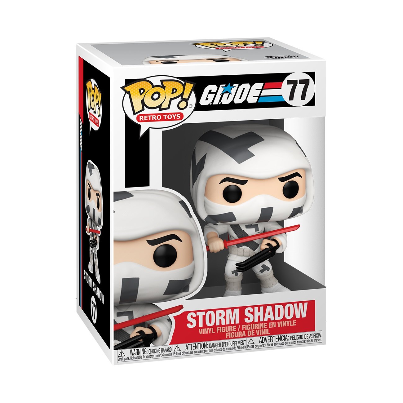 Funko Pop! Retro Toys: G.I. Joe - Storm Shadow - flash vidéo