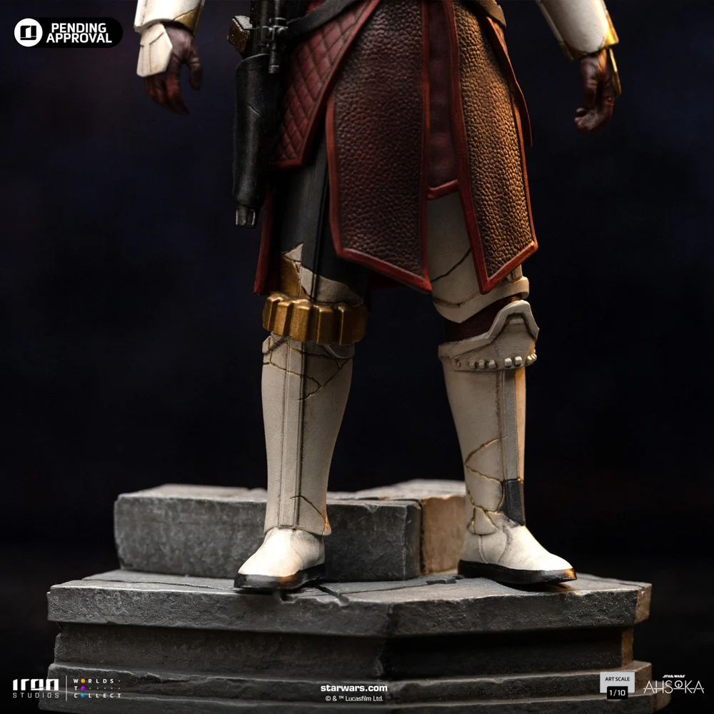 Iron Studios - Art Scale 1/10 - Star Wars : Ahsoka - Captain Enoch Statue 18cm - flash vidéo