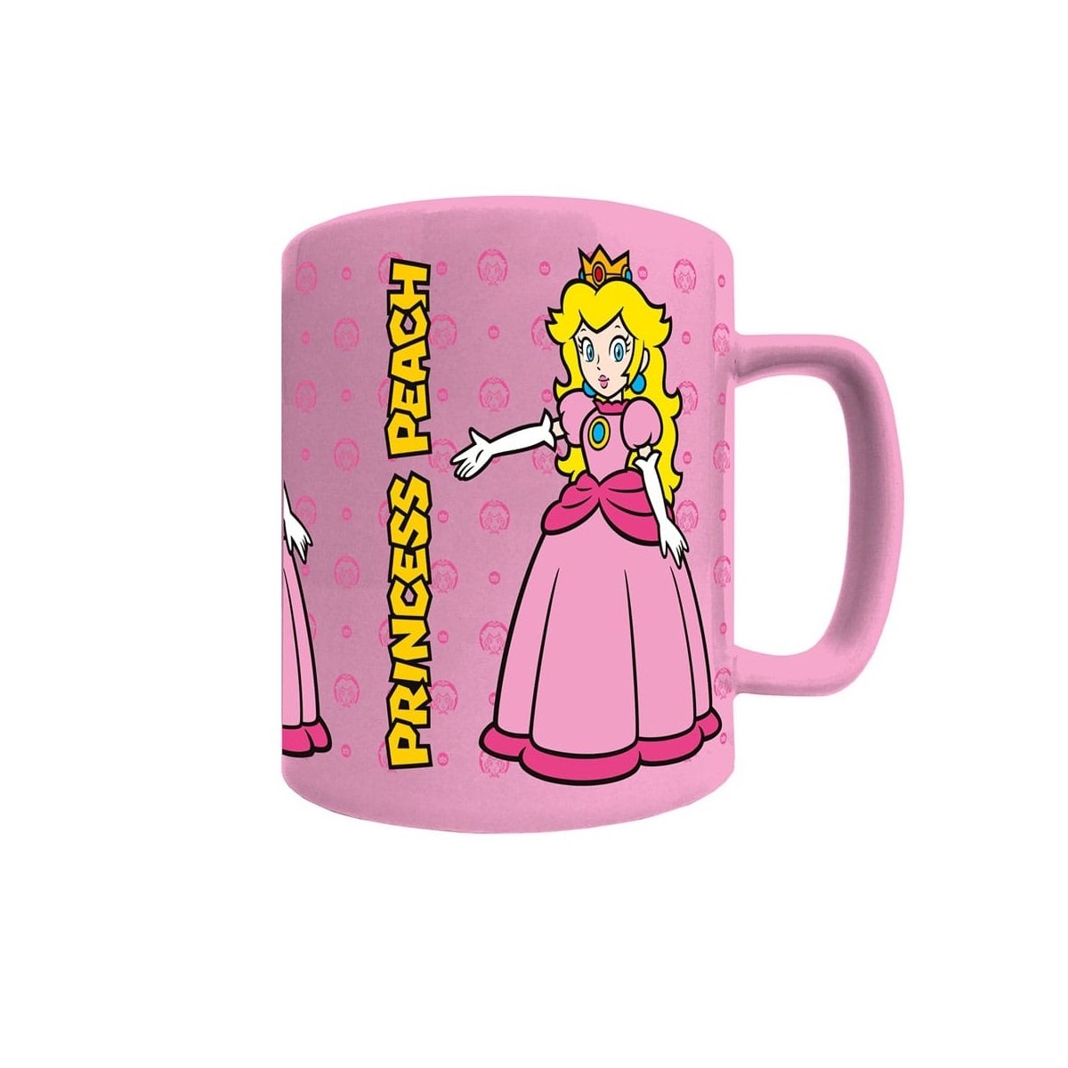 Super Mario - Fuzzy Mug "Princesse Peach" 440ml - flash vidéo