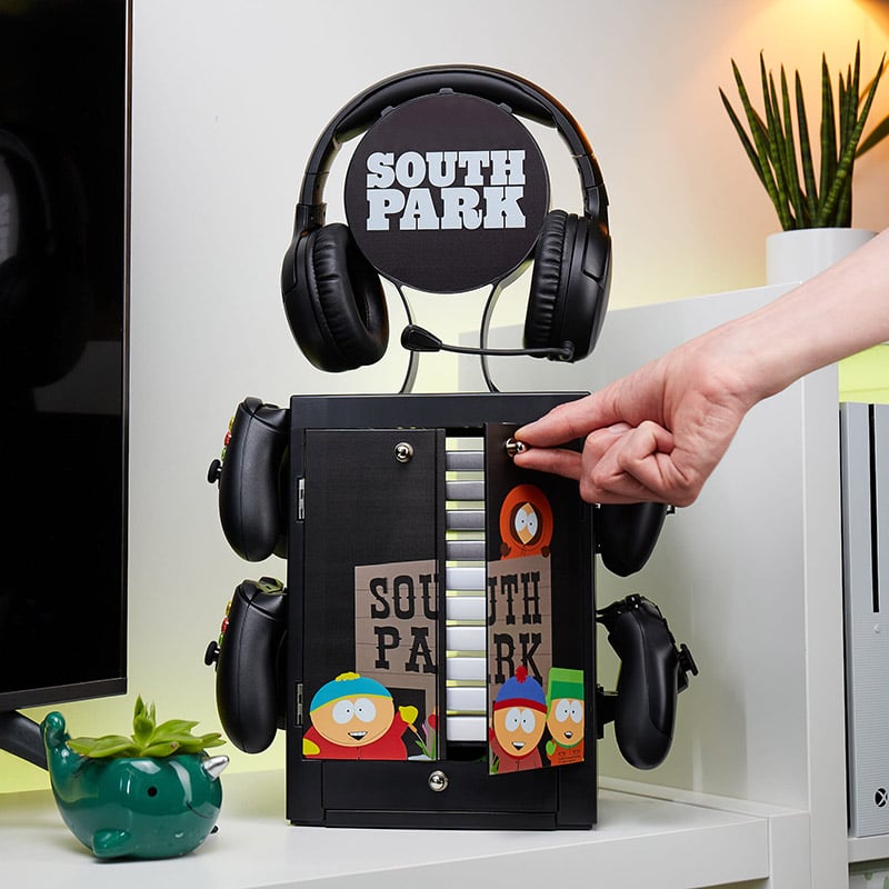 Numskull - Meuble de rangement inspiré de South Park pour gamer - flash vidéo