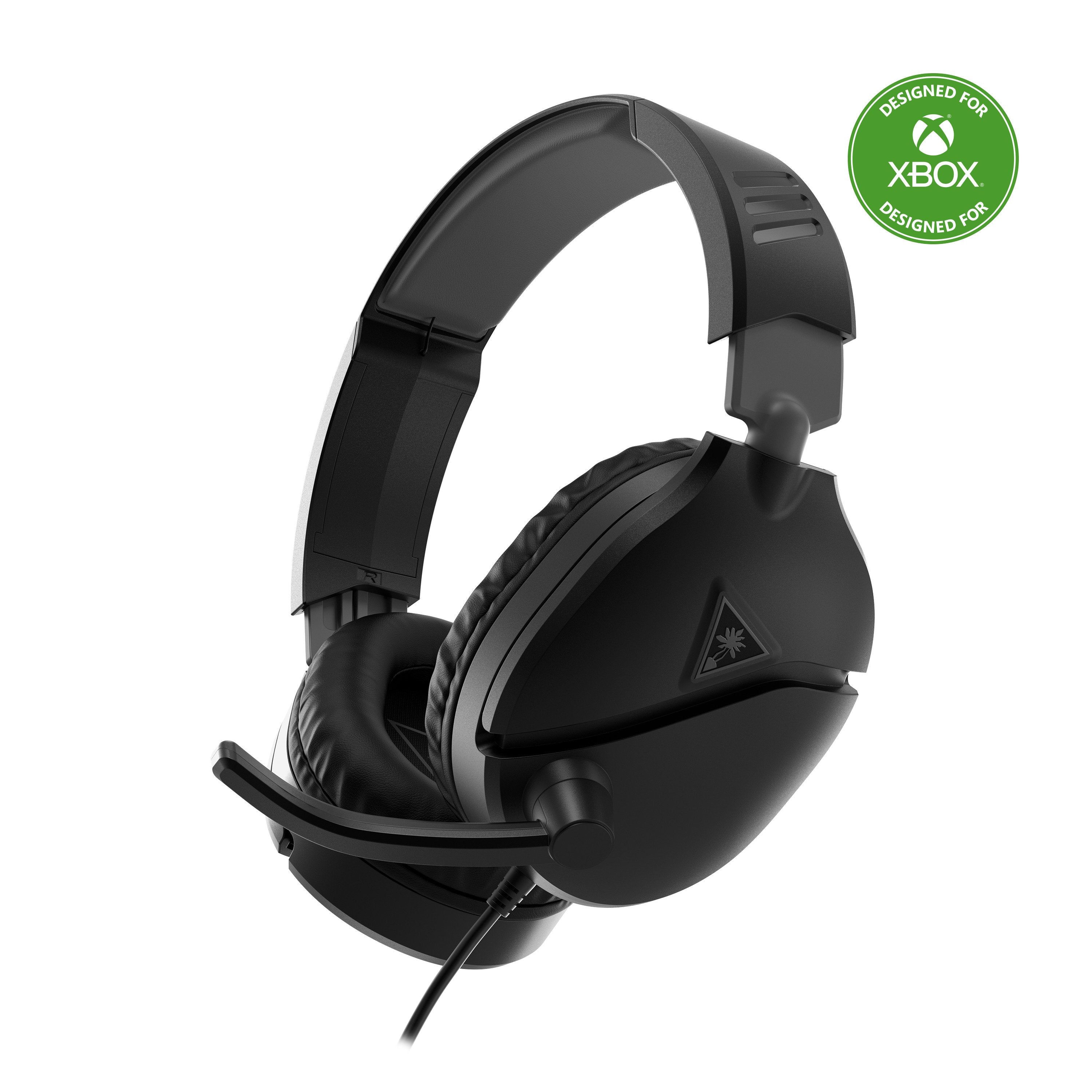 Turtle Beach - Casque de jeu filaire Ear Force Recon 70X Noir pour Xbox Series, Xbox One, PS5, PS4, Switch, PC et Mobile - flash vidéo