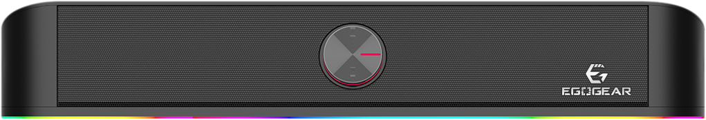 EgoGear - Barre de son de bureau RGB SAU50 - flash vidéo