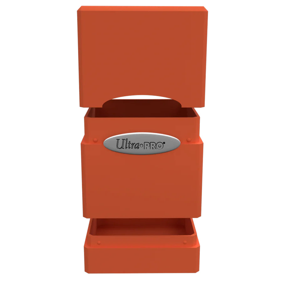Ultra Pro - Deck Box Tour en Satin - Orange Citrouille - flash vidéo