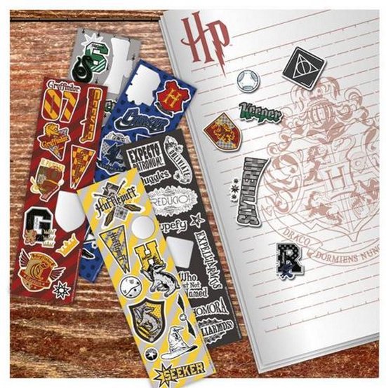 Harry Potter - Set de 50 Autocollants - flash vidéo