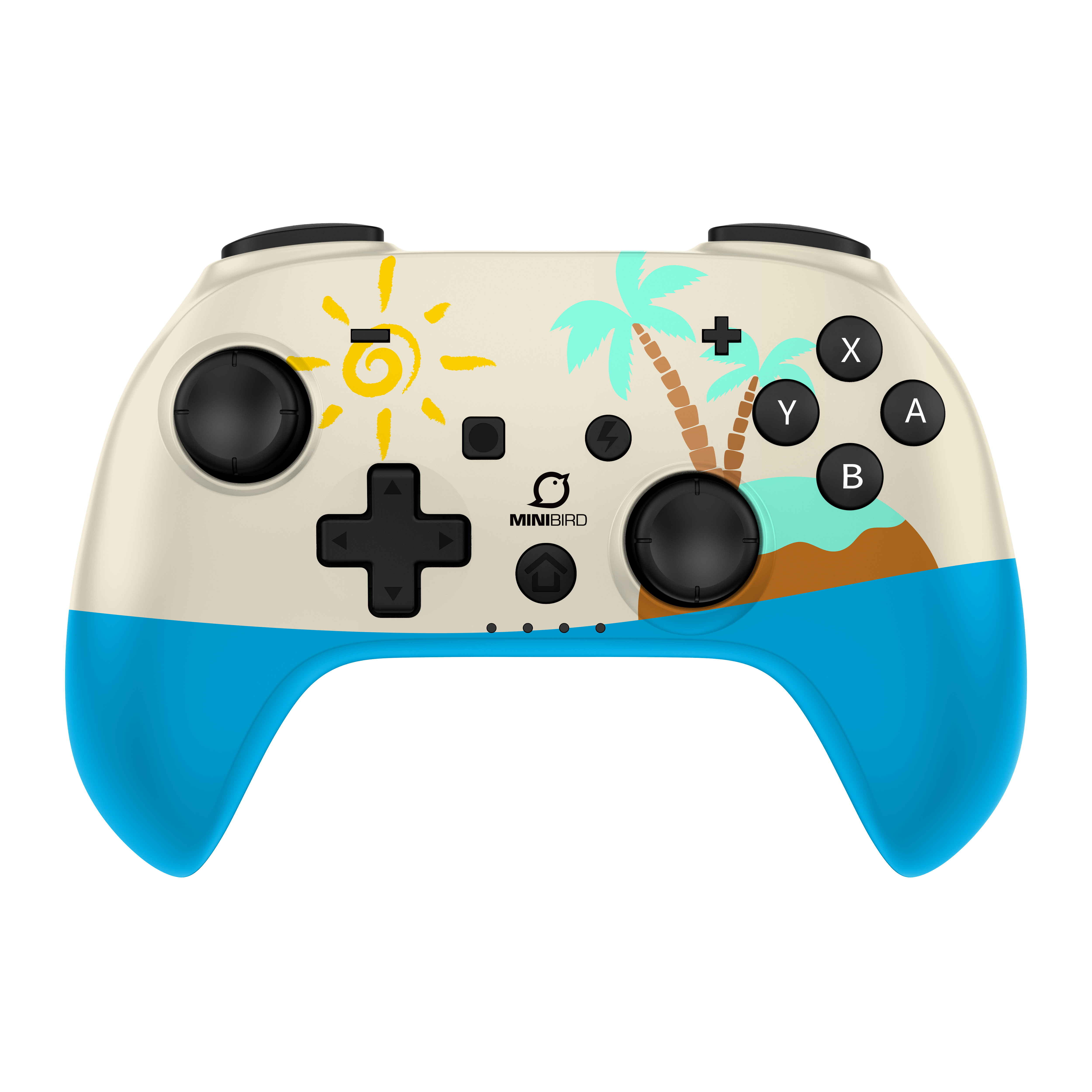 Minibird Pop Top - Manette sans fil Bluetooth "The Island" pour Ninten