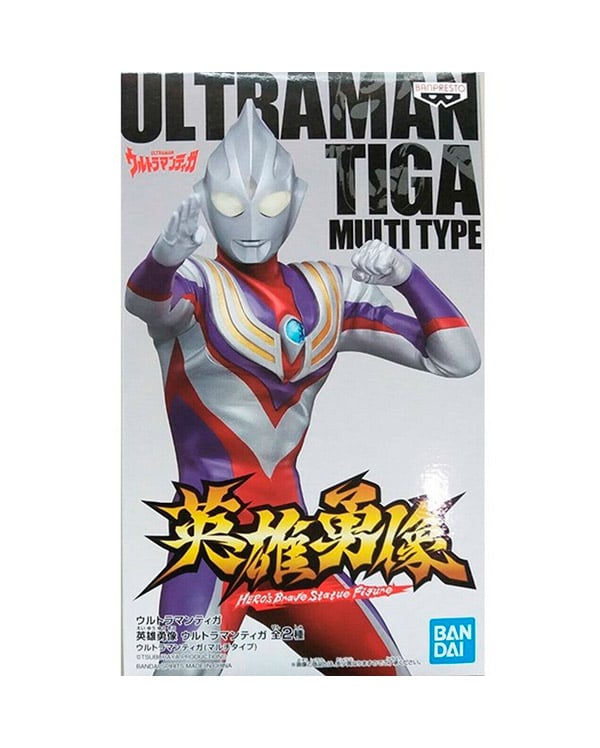 Ultraman Tiga Hero's Brave Statue 18cm - flash vidéo