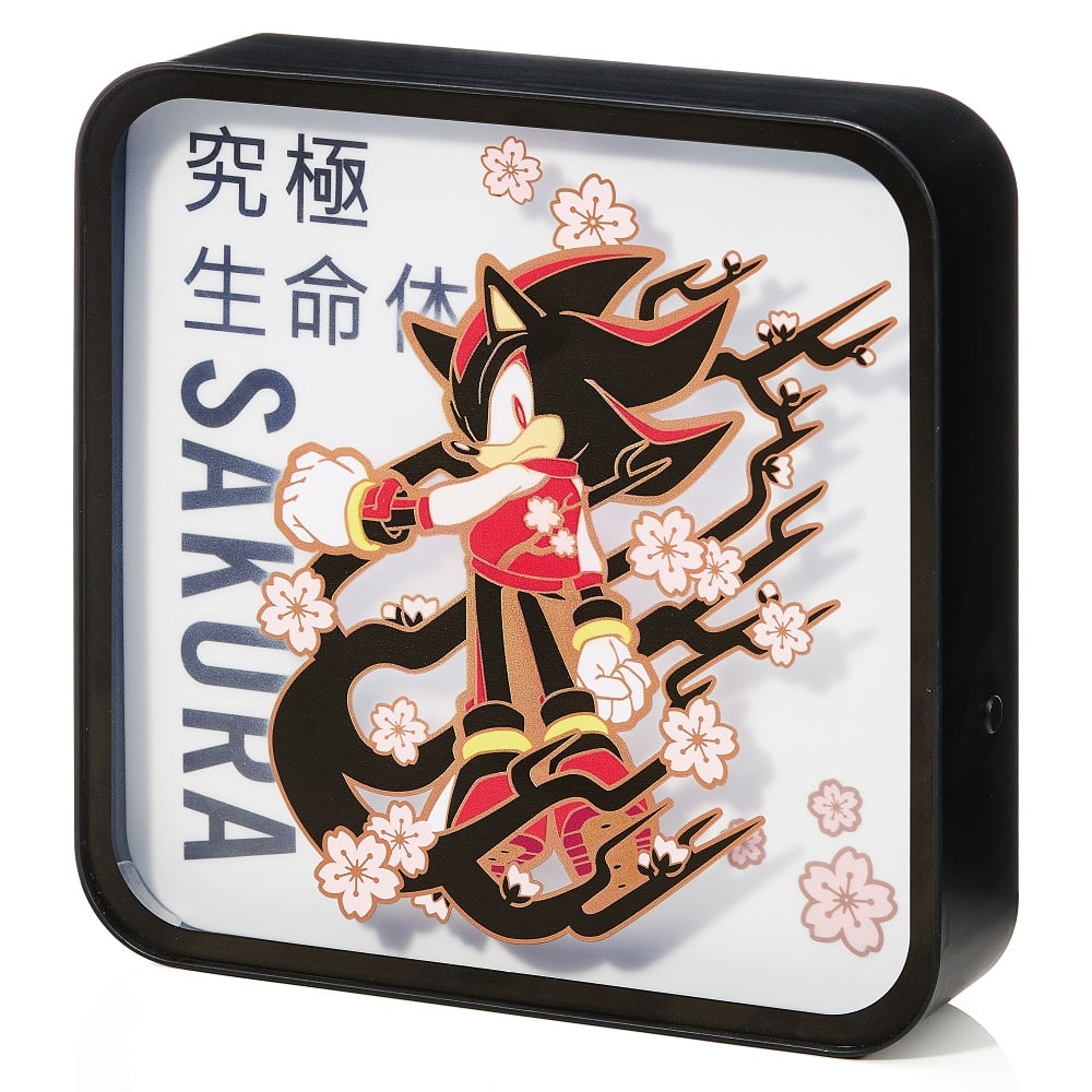 Numskull - Sonic le Hérisson - Lampe en plexiglas Sakura Shadow - flash vidéo