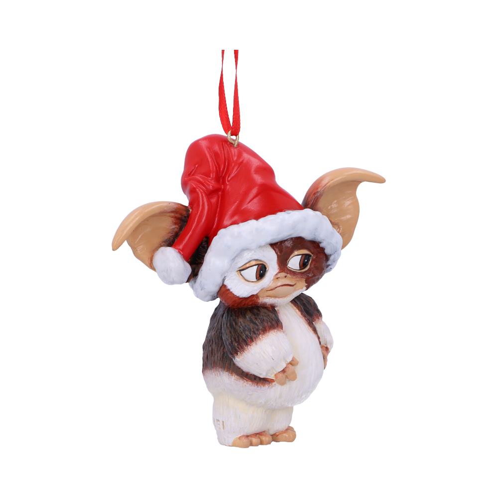 Gremlins - Ornement à suspendre Gizmo Santa 10,5 cm - flash vidéo