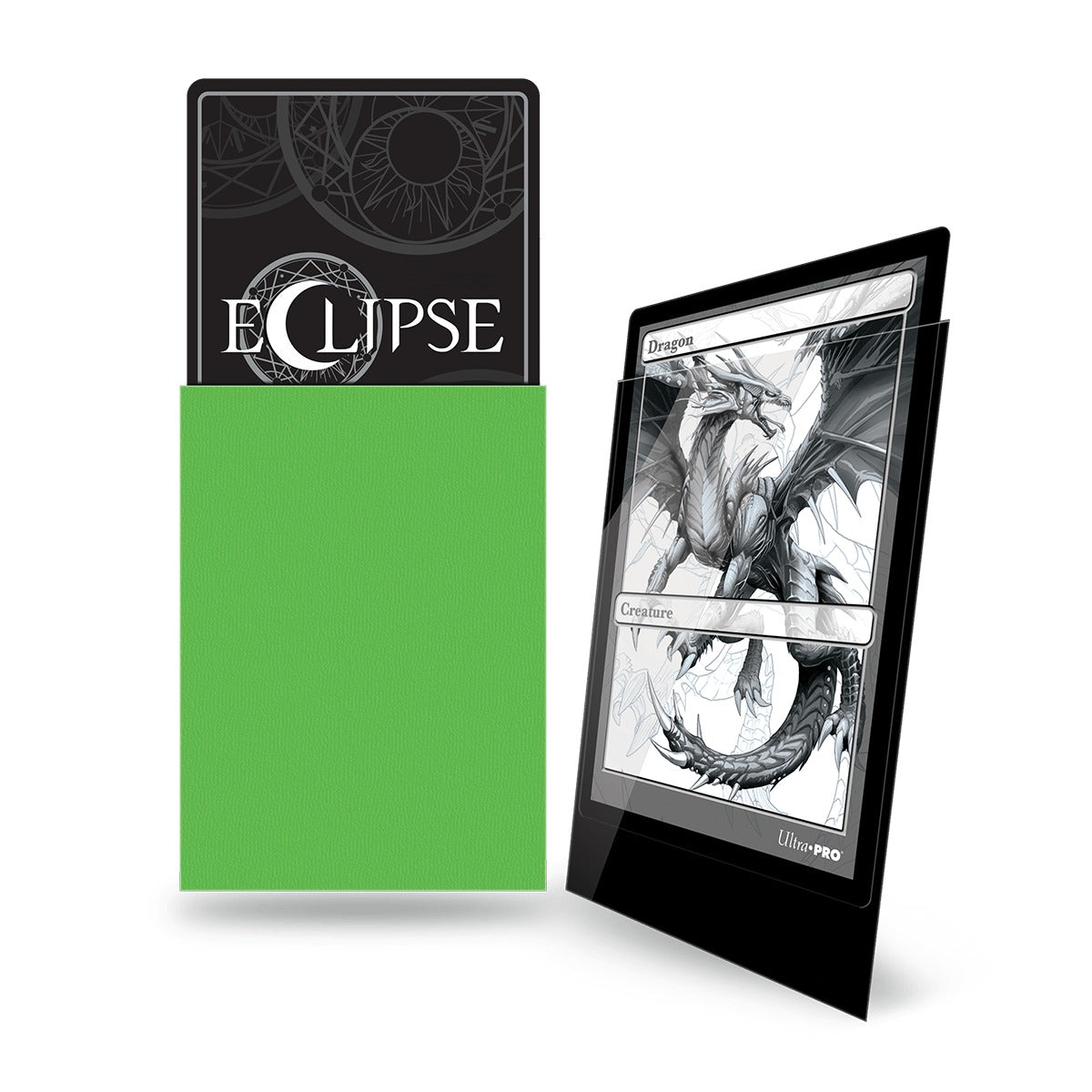 Ultra Pro - Eclipse Gloss Sachet de 100 protèges cartes standard Vert Citron (66 x 91 mm) - flash vidéo